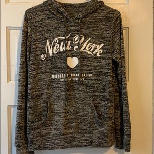 lightweight new york hoodie